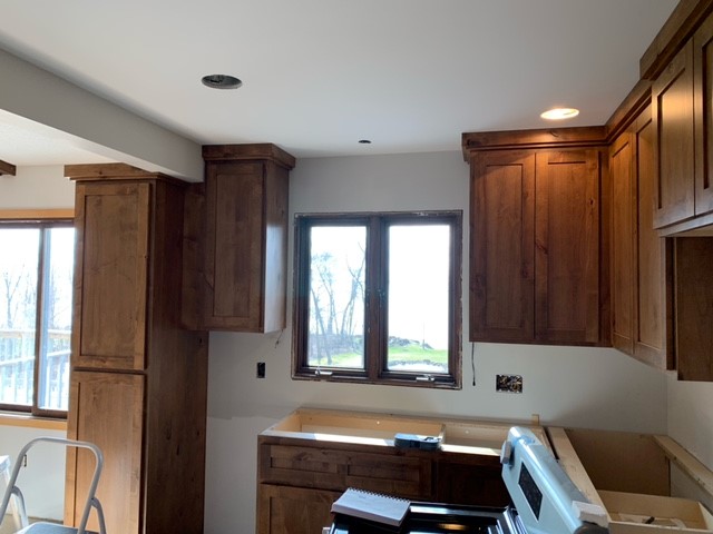 alder cabinets, kitchen remodel